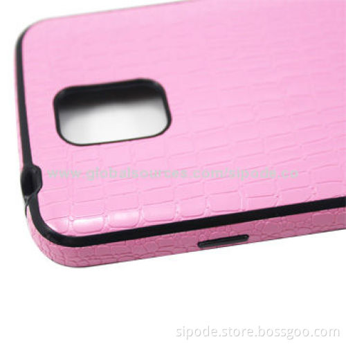 IML leather design TPU phone case for Samsung Galaxy S5